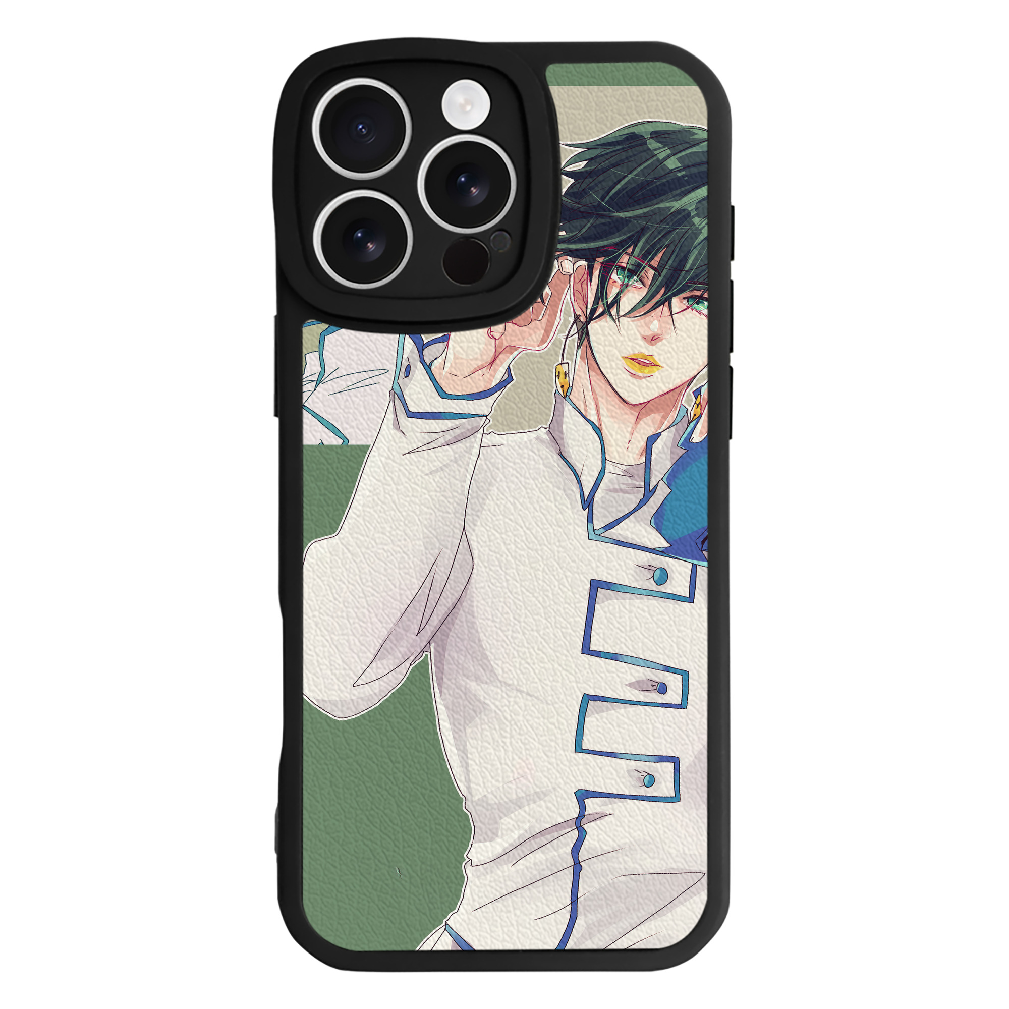 （画像用） ジョジョの奇妙な冒険 JoJo's Bizarre Adventure 【iPhone 16シリーズ対応】シリコンスマホケース（レザー調） 材質：シリコン